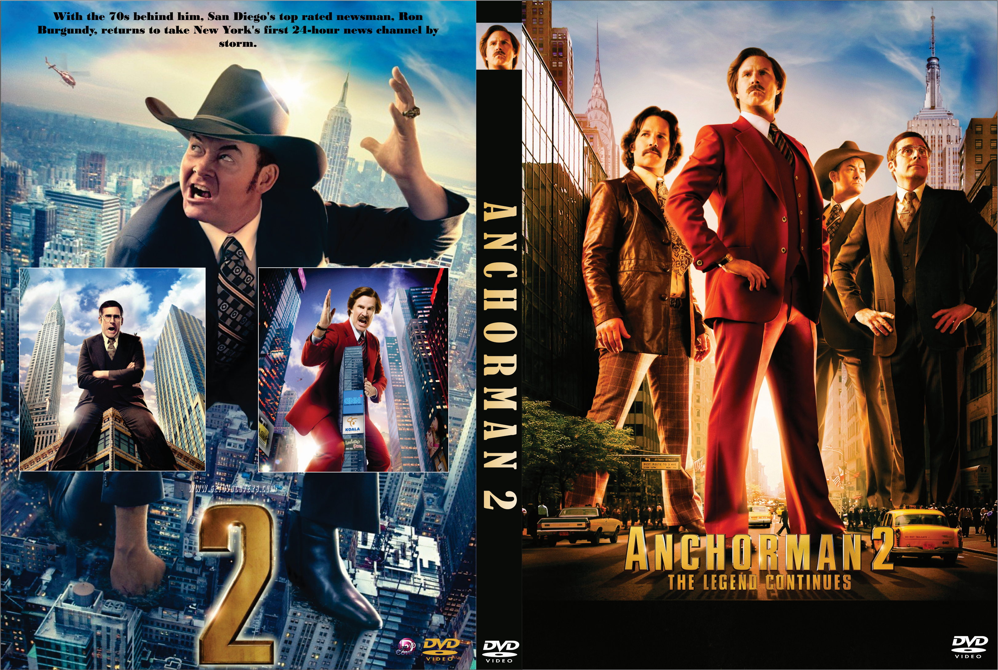 HD Quality Wallpaper | Collection: Movie, 3244x2178 Anchorman 2: The Legend Continues