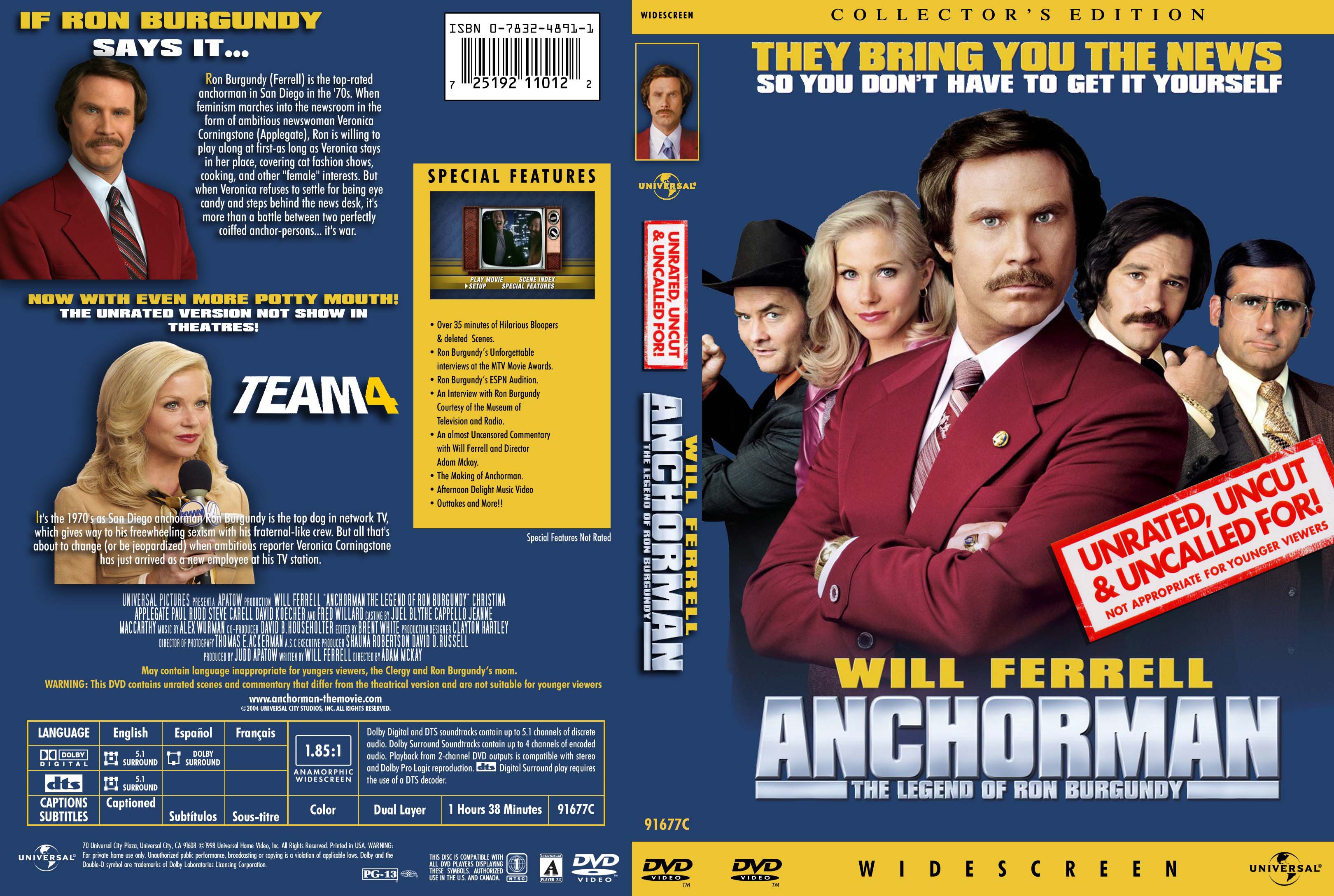 Anchorman: The Legend Of Ron Burgundy #10
