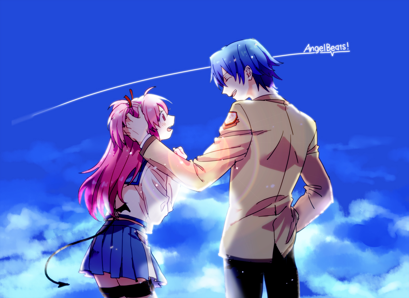 HD Quality Wallpaper | Collection: Anime, 1703x1240 Angel Beats!