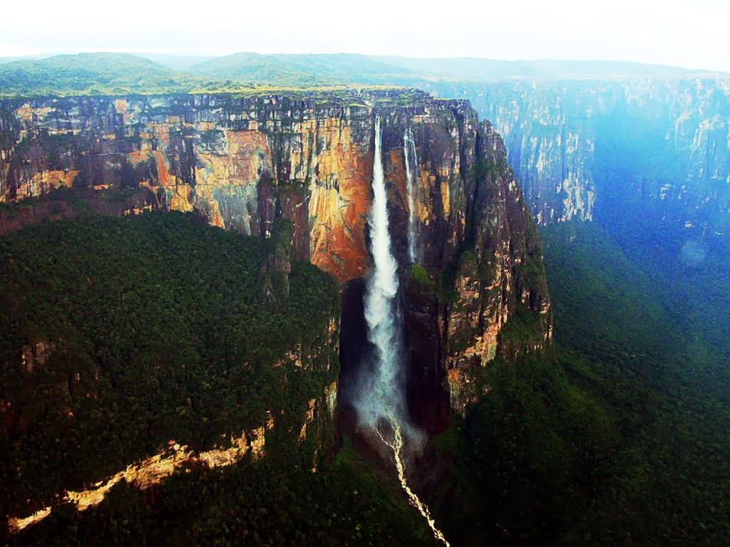 Nice wallpapers Angel Falls 1024x768px