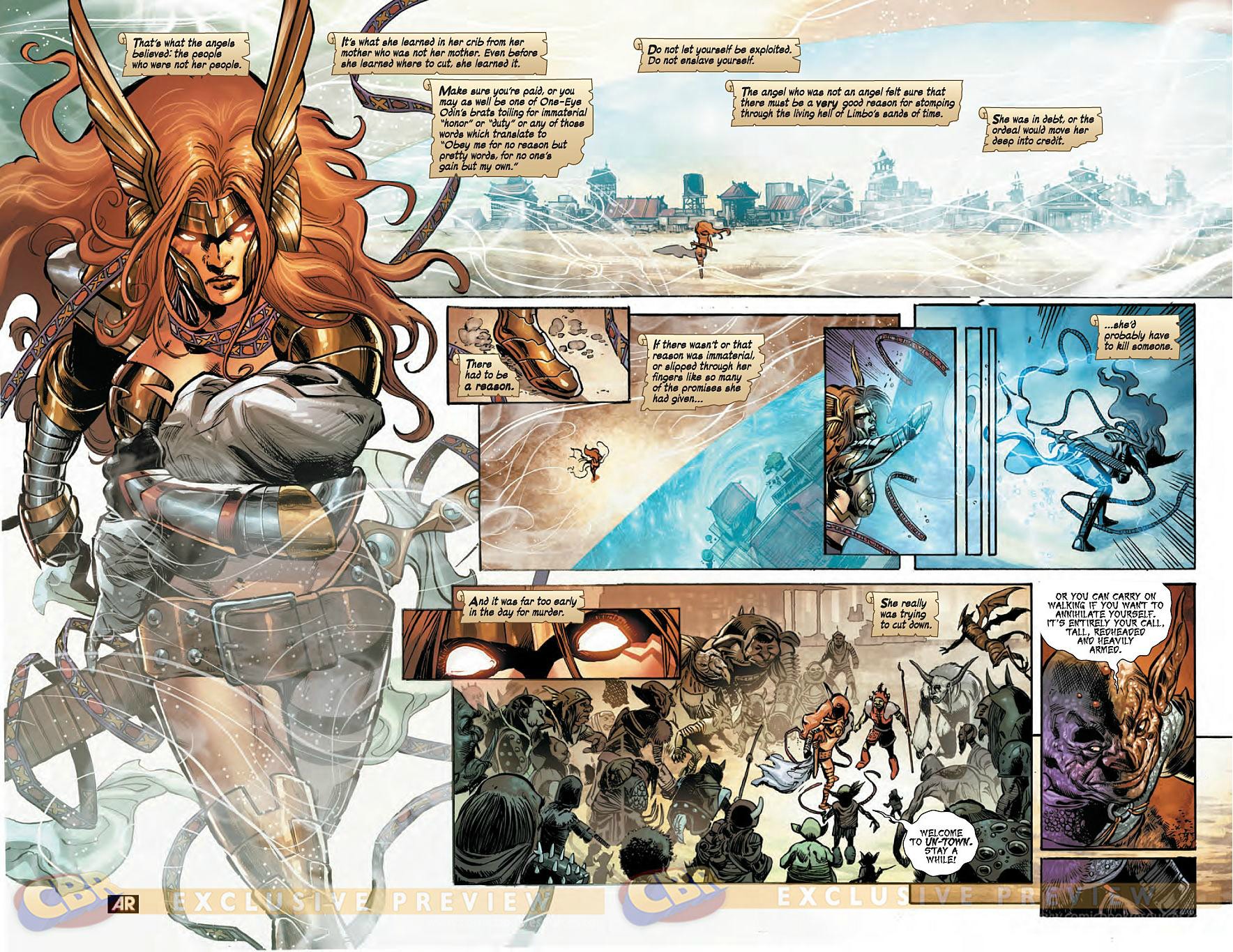 Angela: Asgard's Assassin Pics, Comics Collection