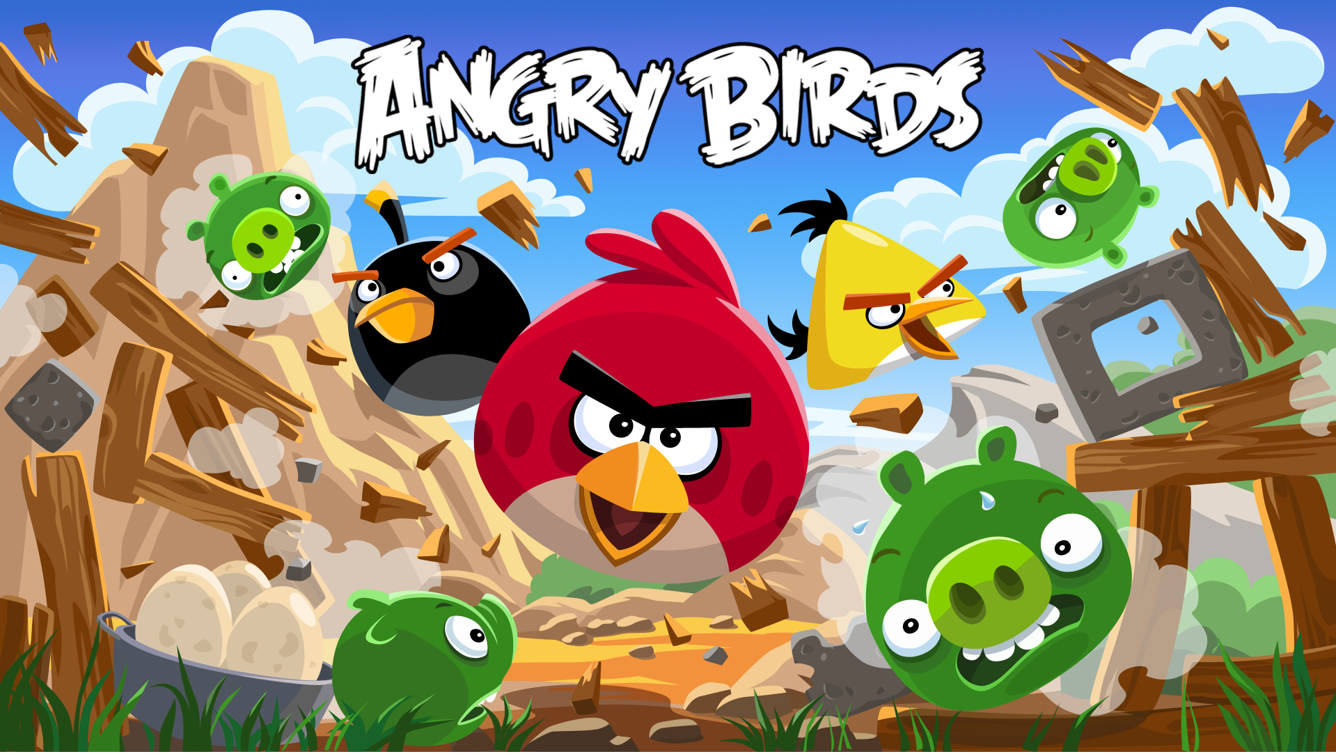 Angry Birds HD wallpapers, Desktop wallpaper - most viewed