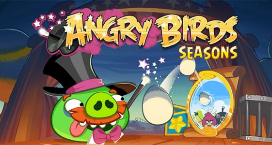 Nice wallpapers Angry Birds: Seasons 561x300px