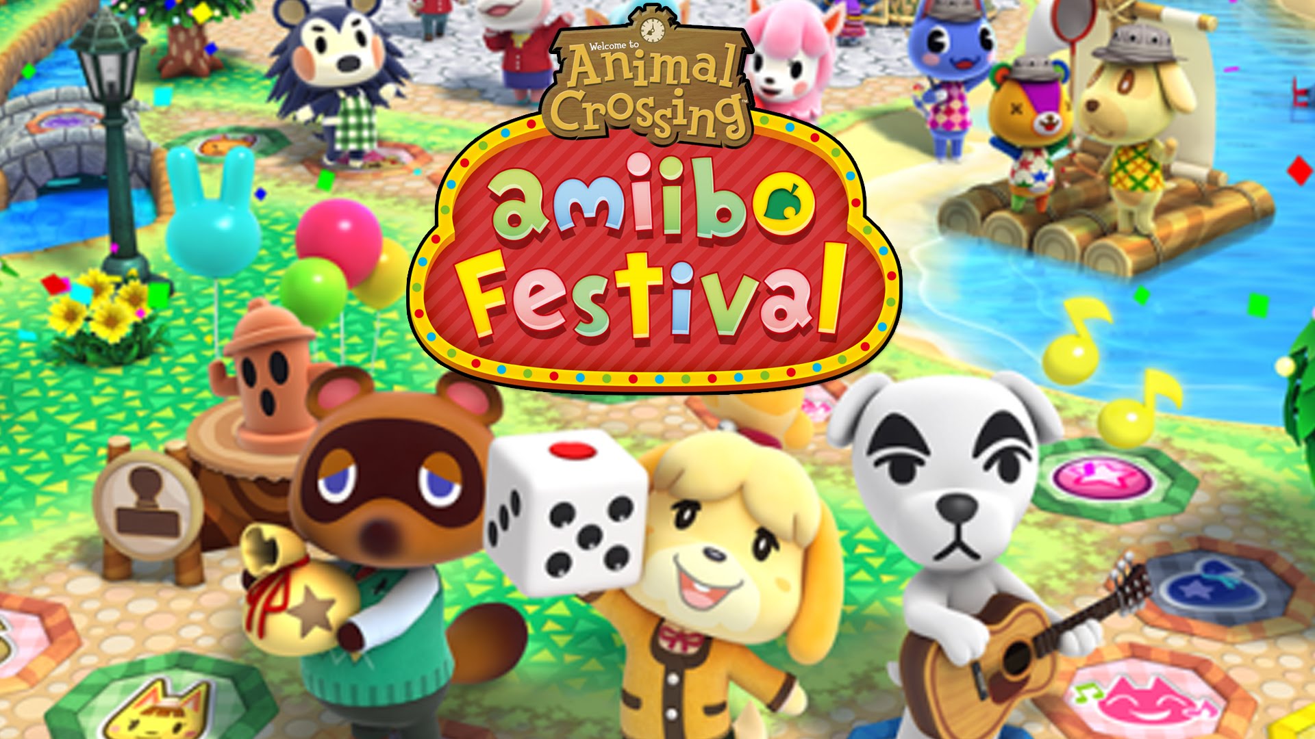 High Resolution Wallpaper | Animal Crossing: Amiibo Festival 1920x1080 px
