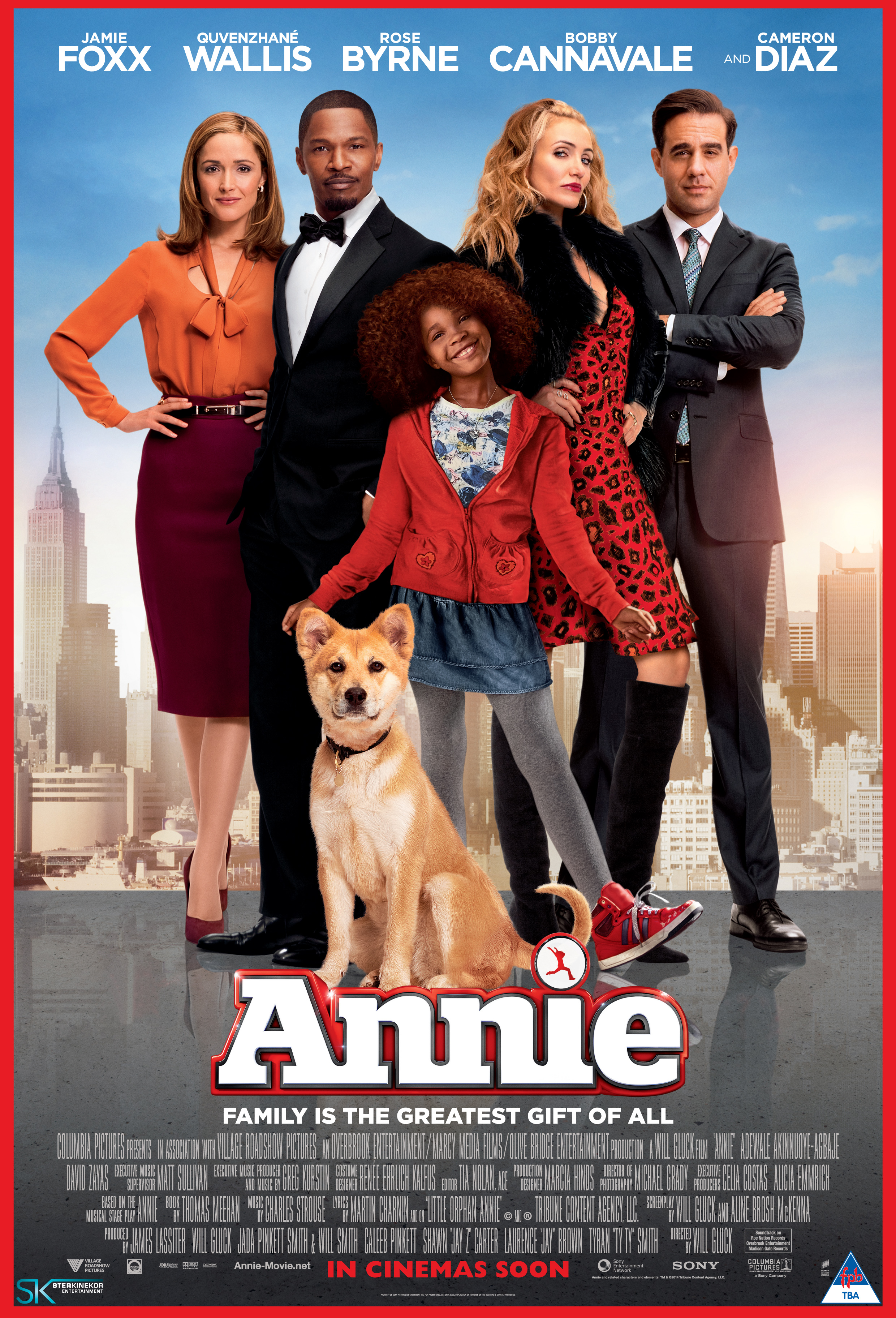 Nice Images Collection: Annie (2014) Desktop Wallpapers