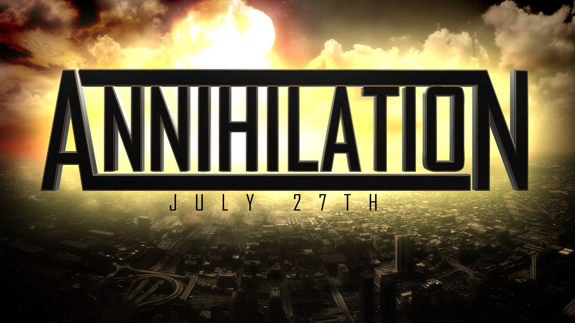 Включи annihilation. Annihilation (2017). Annihilation of all лого.