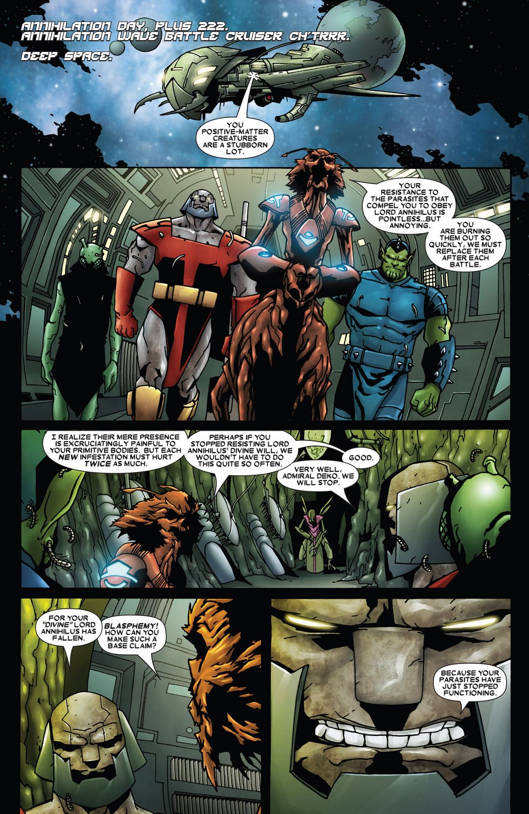 Annihilation: Heralds Of Galactus #4