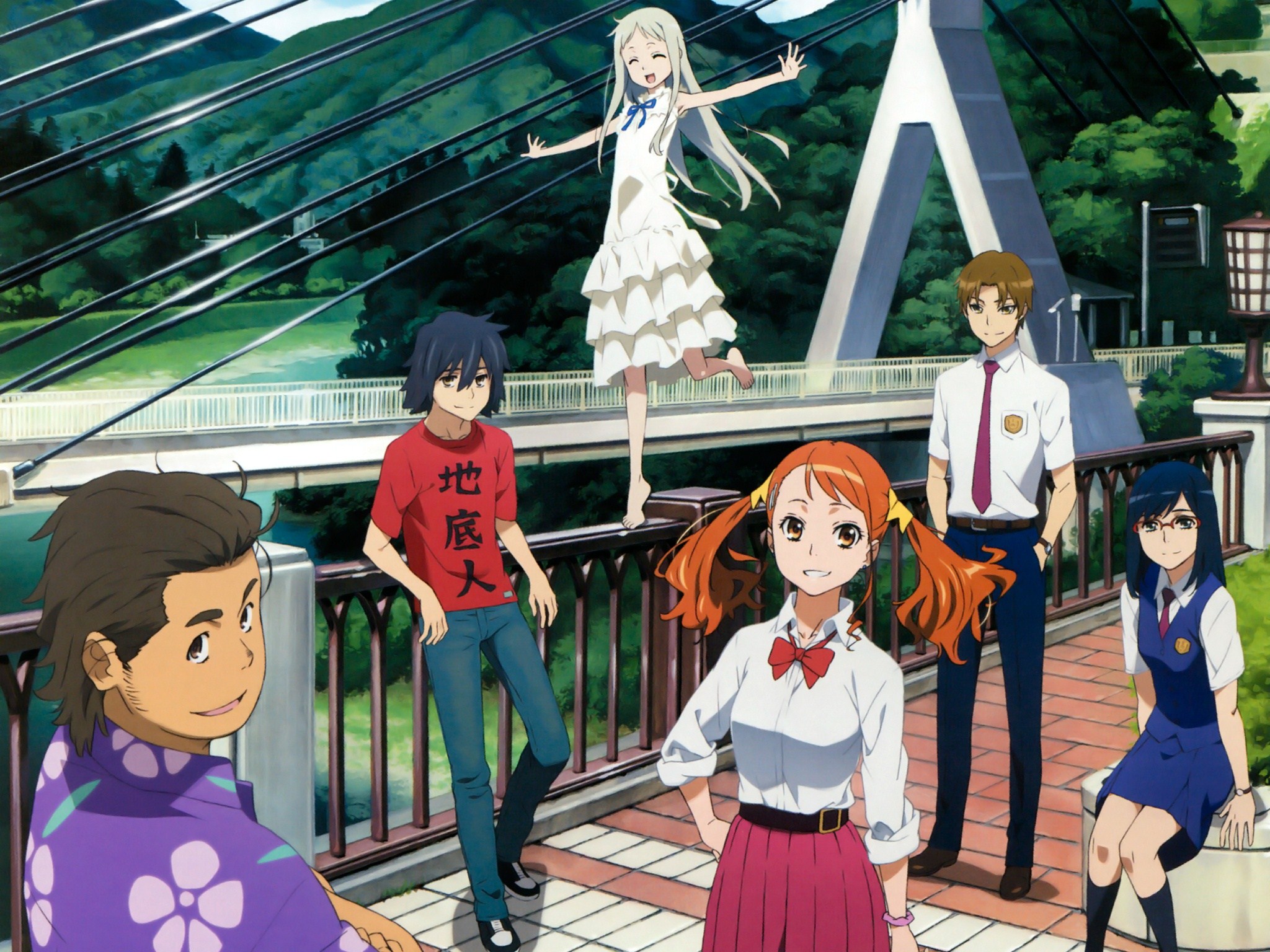 Nice Images Collection: Anohana Desktop Wallpapers