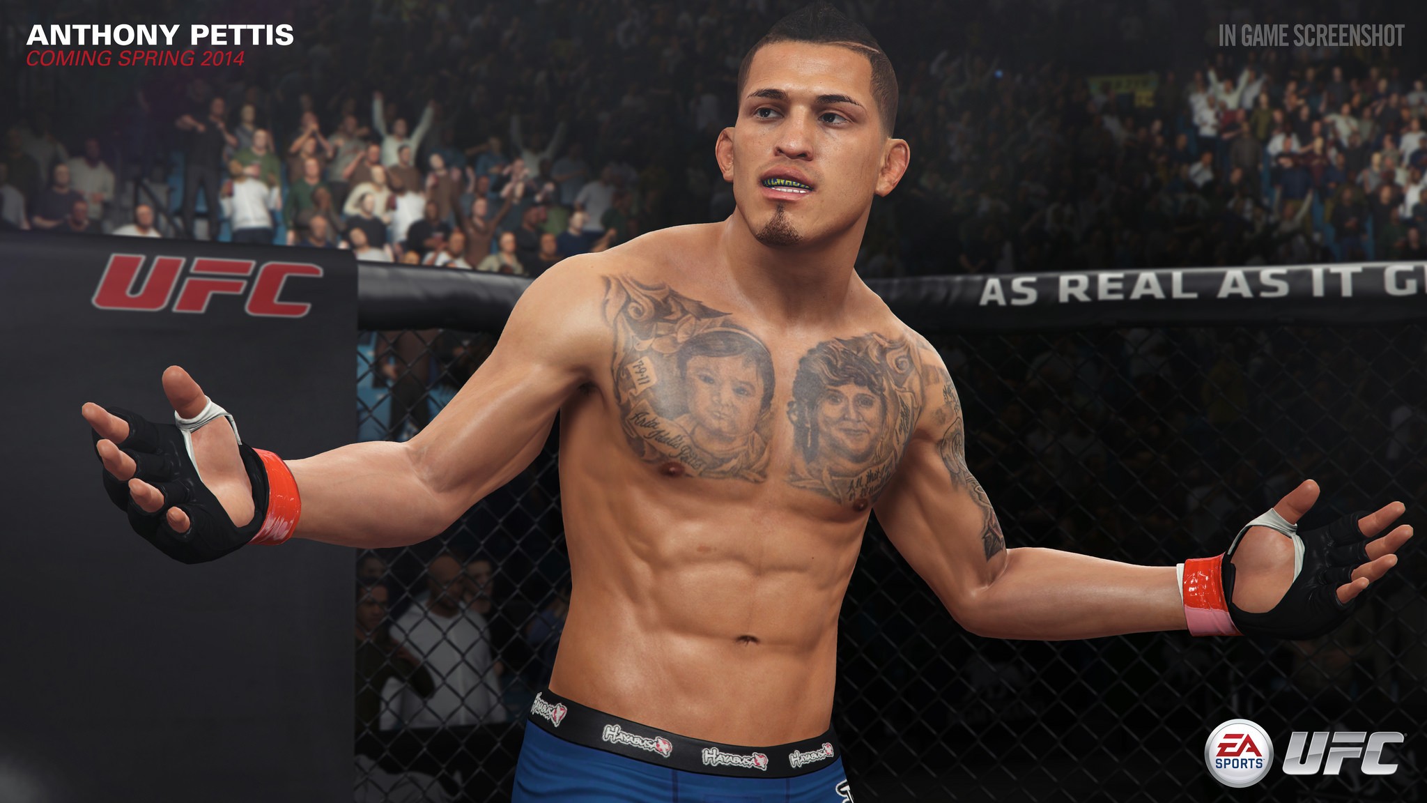 HD Quality Wallpaper | Collection: Sports, 2048x1152 Anthony Pettis