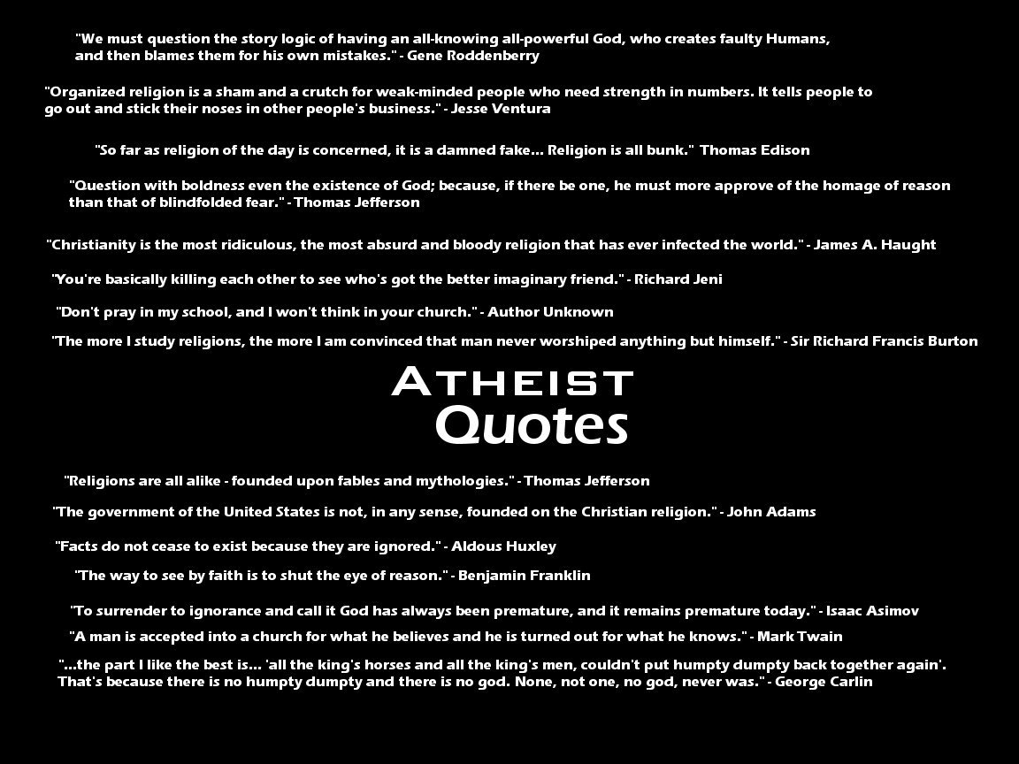 Anti Atheism Pics, Religious Collection