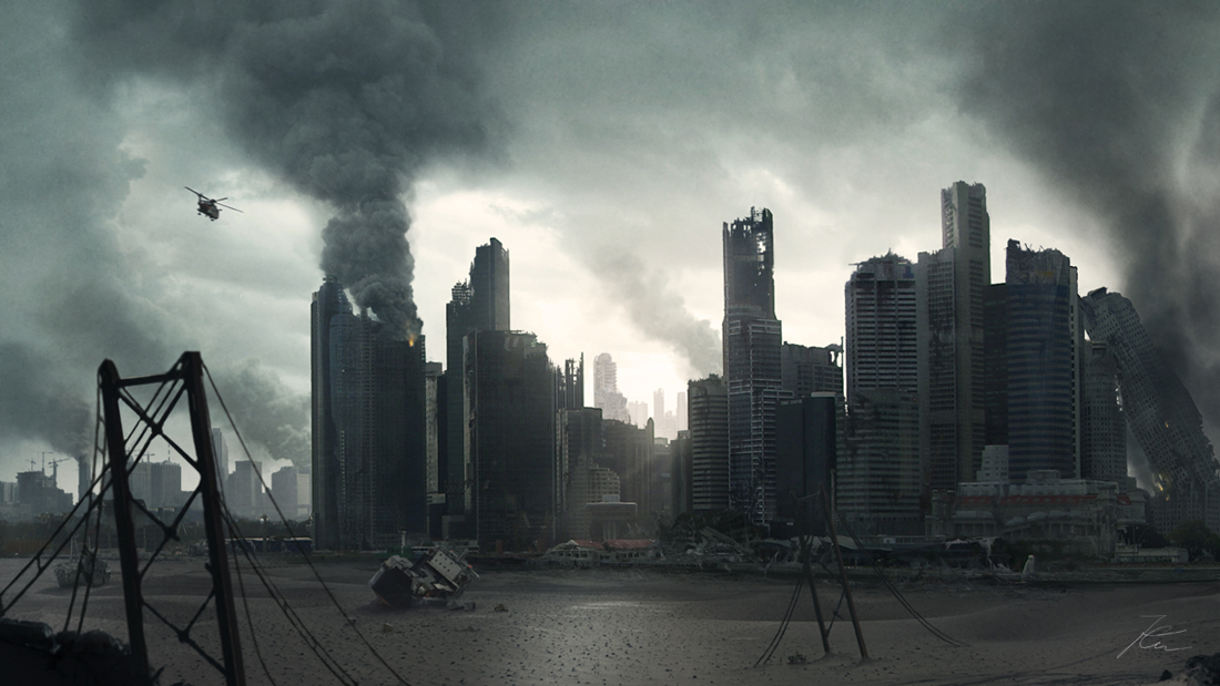 Apocalypse City Backgrounds on Wallpapers Vista