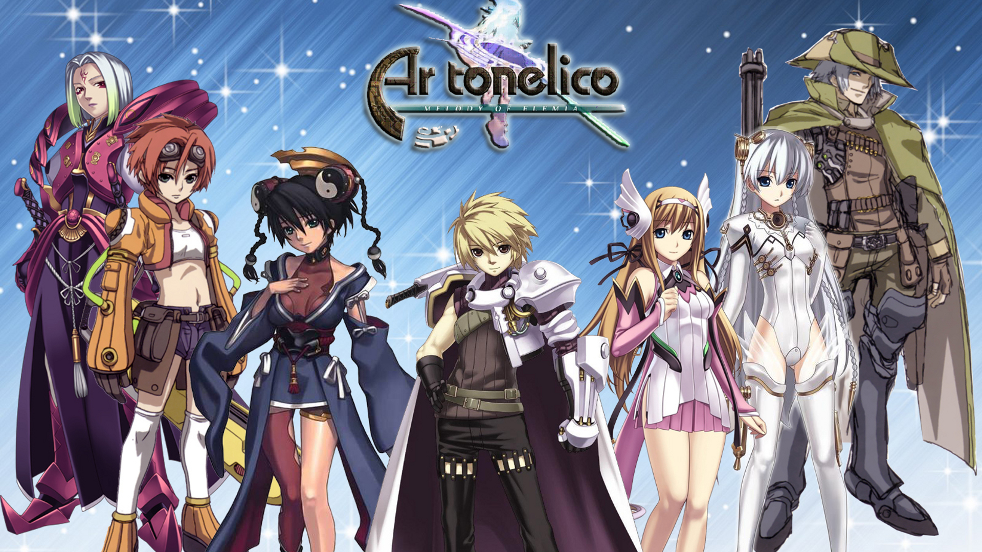 Nice Images Collection: Ar Tonelico Desktop Wallpapers