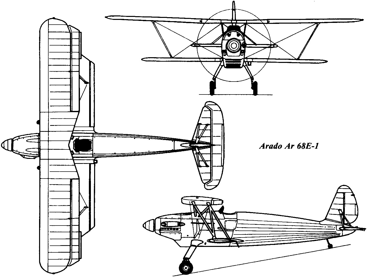 Arado Ar 68 #9