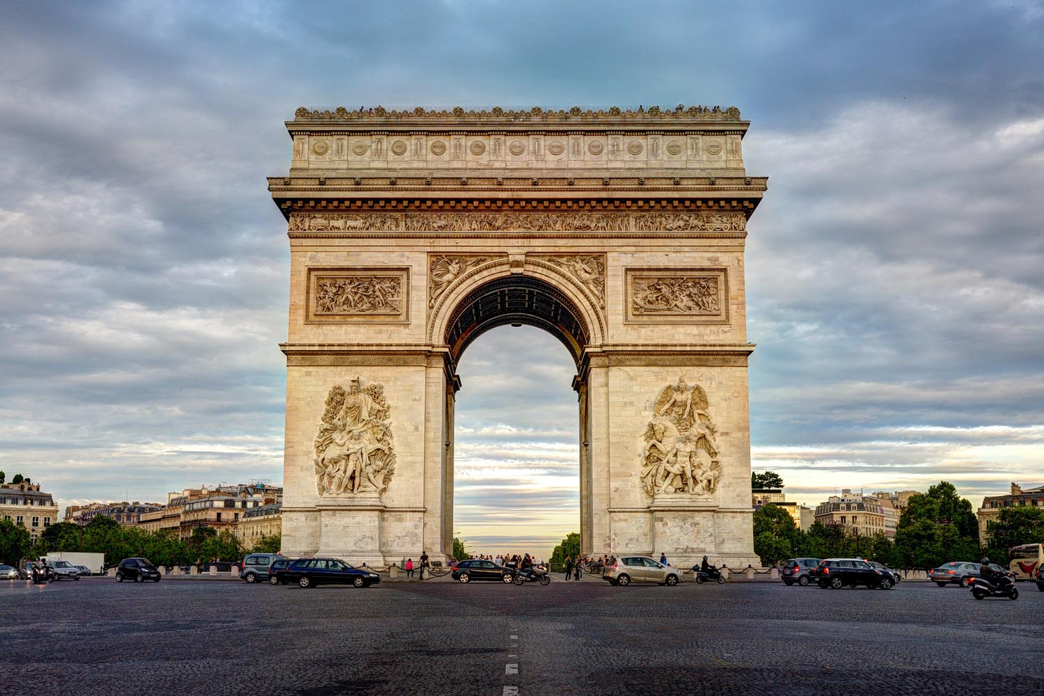 Arc De Triomphe Backgrounds on Wallpapers Vista