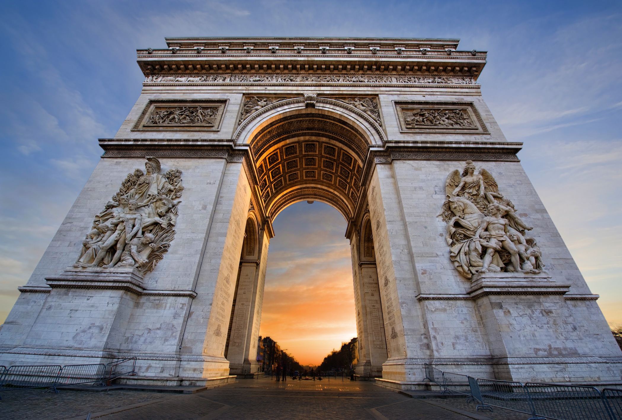 HD Quality Wallpaper | Collection: Man Made, 2099x1416 Arc De Triomphe
