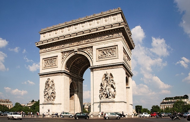 Arc De Triomphe Backgrounds, Compatible - PC, Mobile, Gadgets| 630x406 px