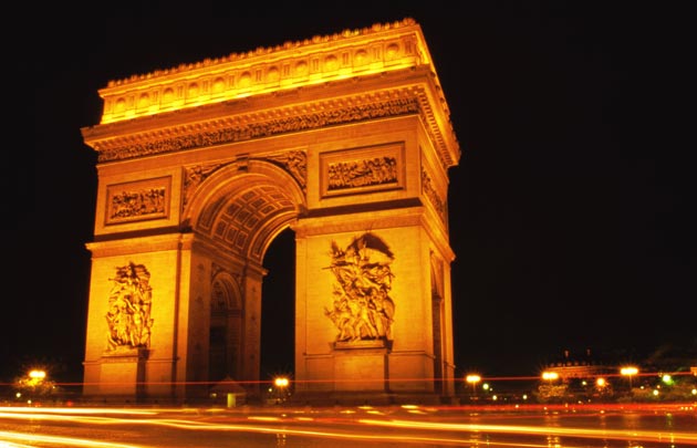 Nice Images Collection: Arc De Triomphe Desktop Wallpapers