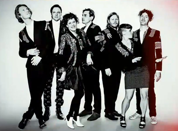HD Quality Wallpaper | Collection: Music, 608x450 Arcade Fire