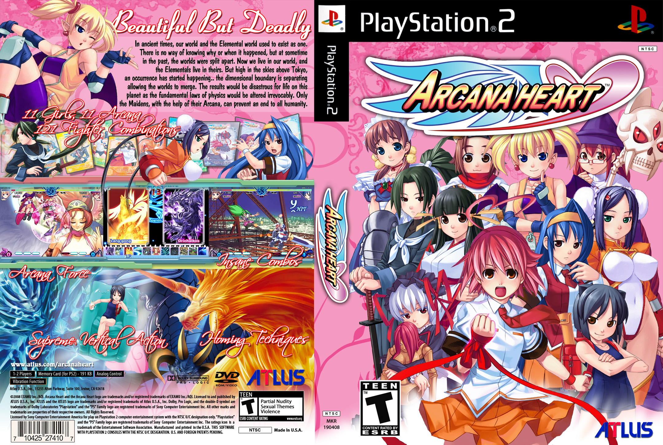 Images of Arcana Heart | 2160x1450