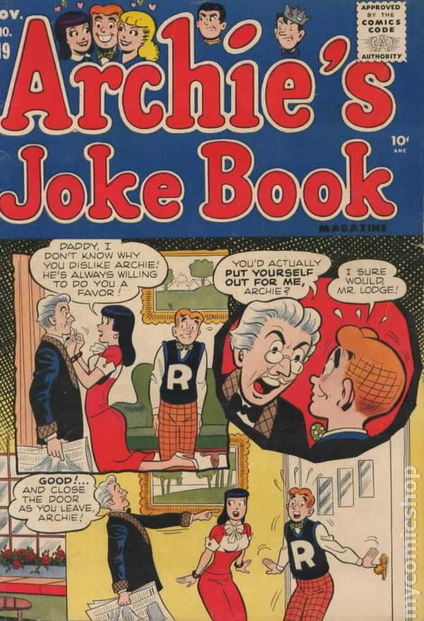 High Resolution Wallpaper | Archie's Joke Book 600x879 px