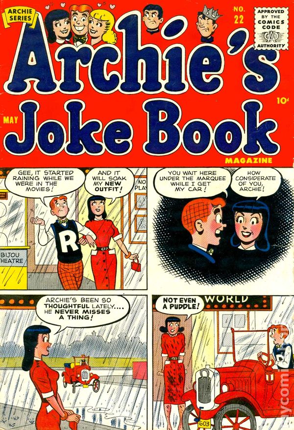 High Resolution Wallpaper | Archie's Joke Book 600x879 px