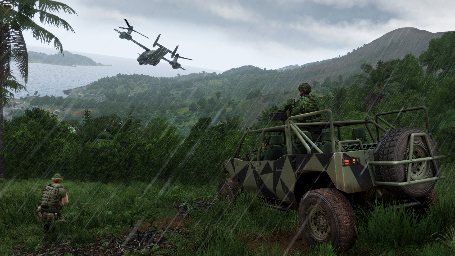 Wallpaper FOREST, GRASS, GREENS, SUMMER, RUSSIA, ARMA, ARMA 3, ARMY for  mobile and desktop, section игры, resolution 3840x2160 - download