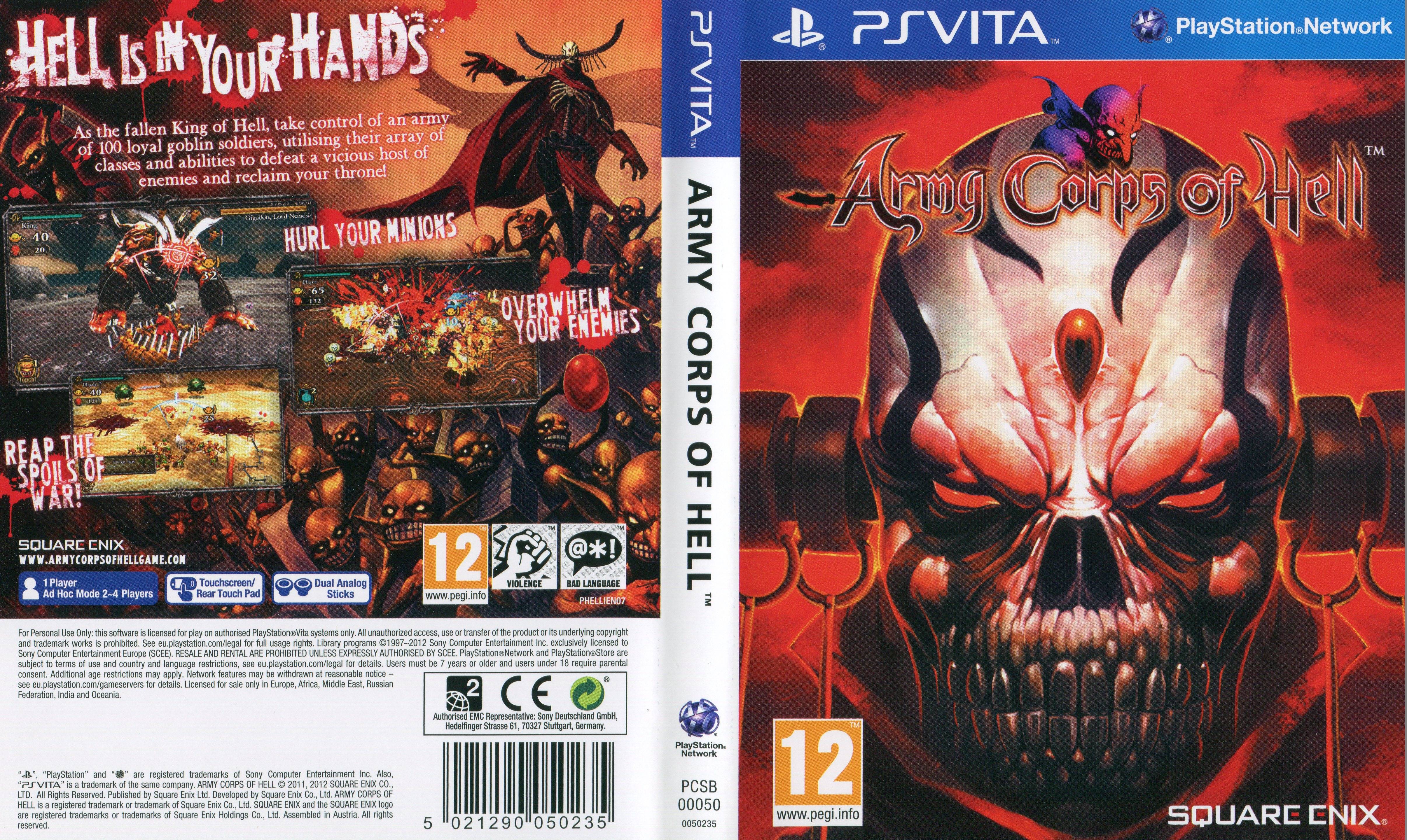 army corps of hell ps vita review