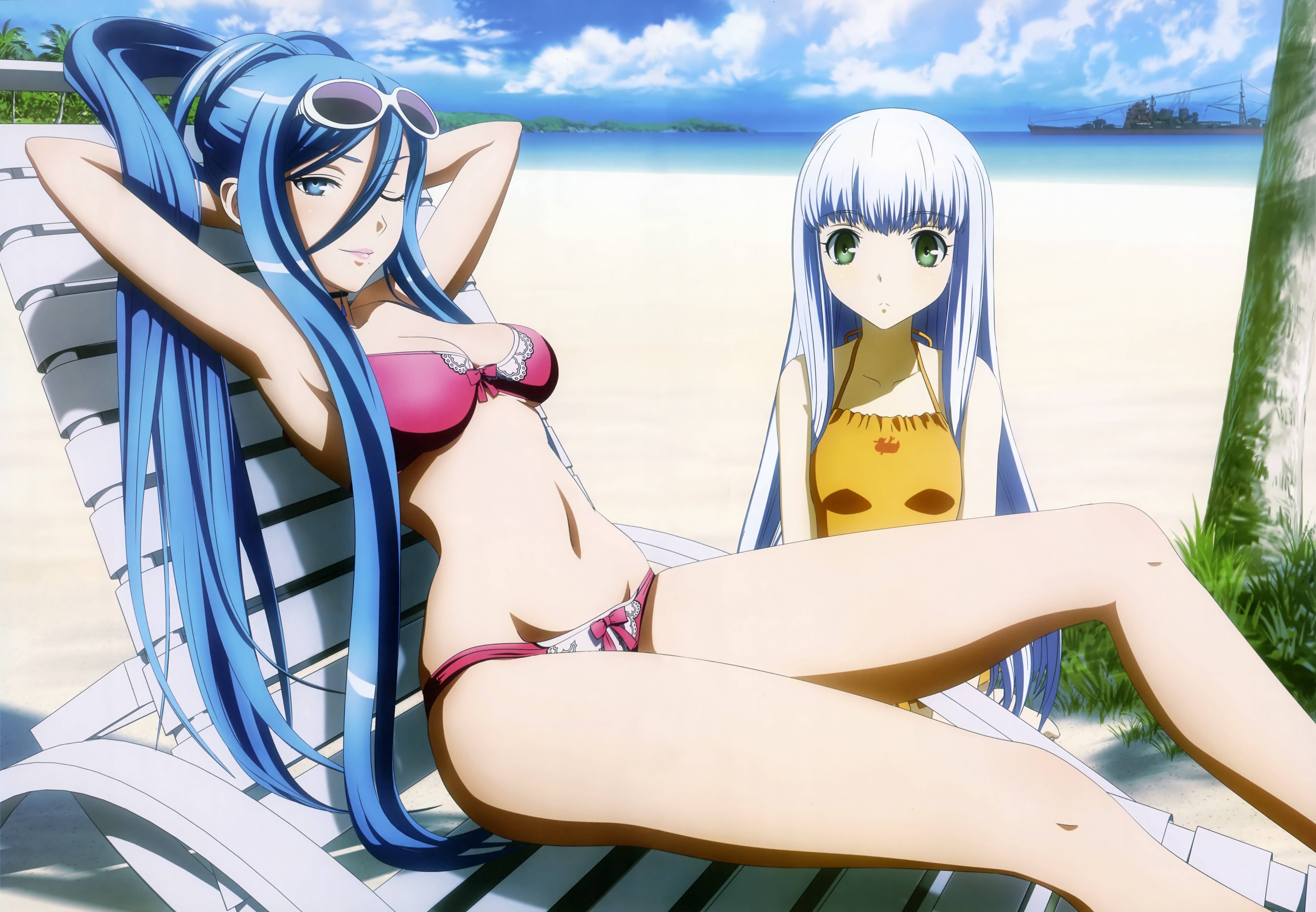 HD Quality Wallpaper | Collection: Anime, 5871x4071 Arpeggio Of Blue Steel