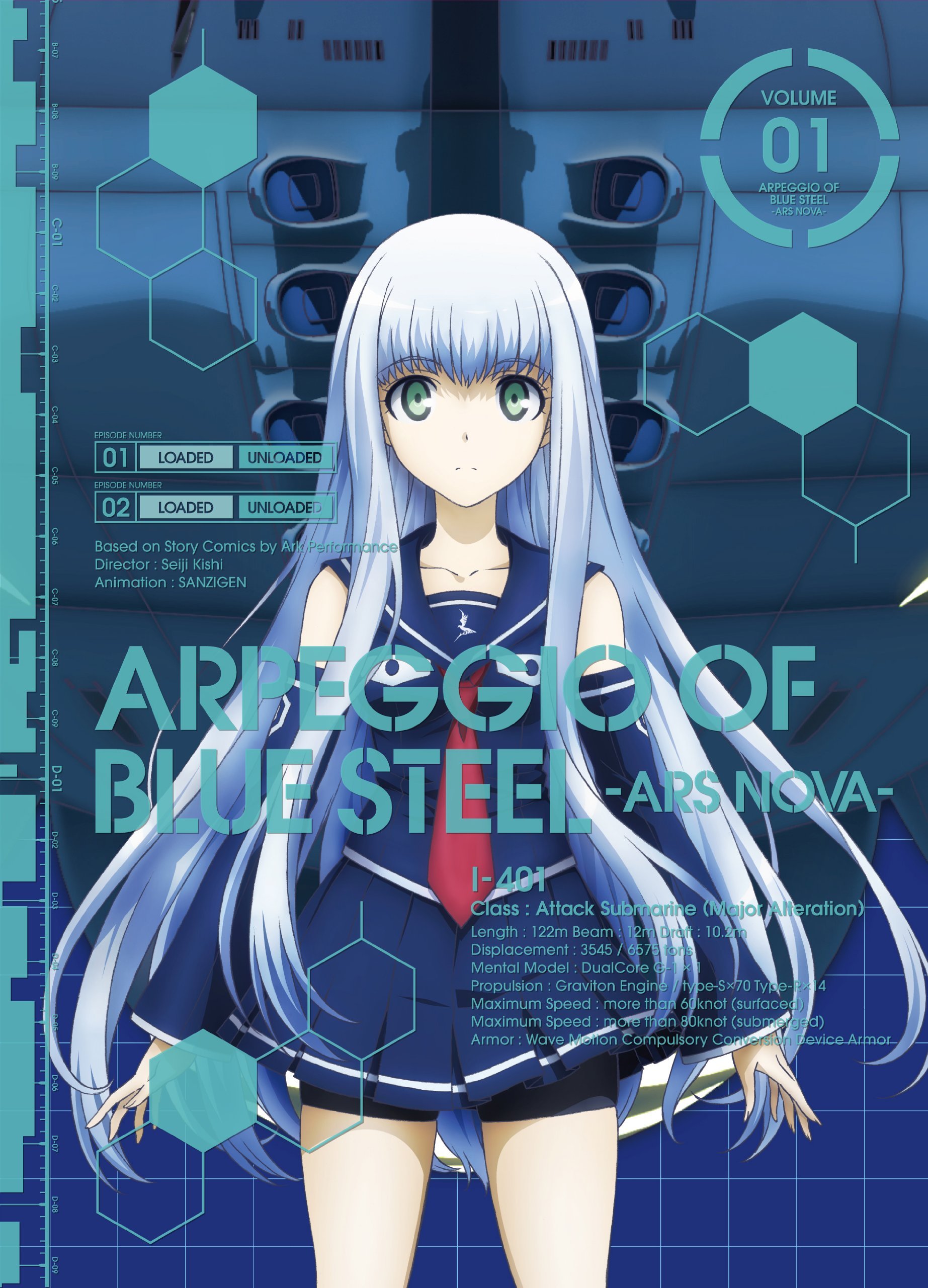 HD Quality Wallpaper | Collection: Anime, 1845x2560 Arpeggio Of Blue Steel