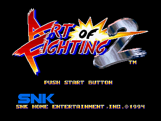 Art Of Fighting 2 Pics, Video Game Collection