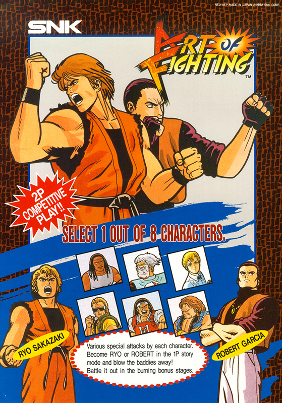 Art Of Fighting Pics, Video Game Collection