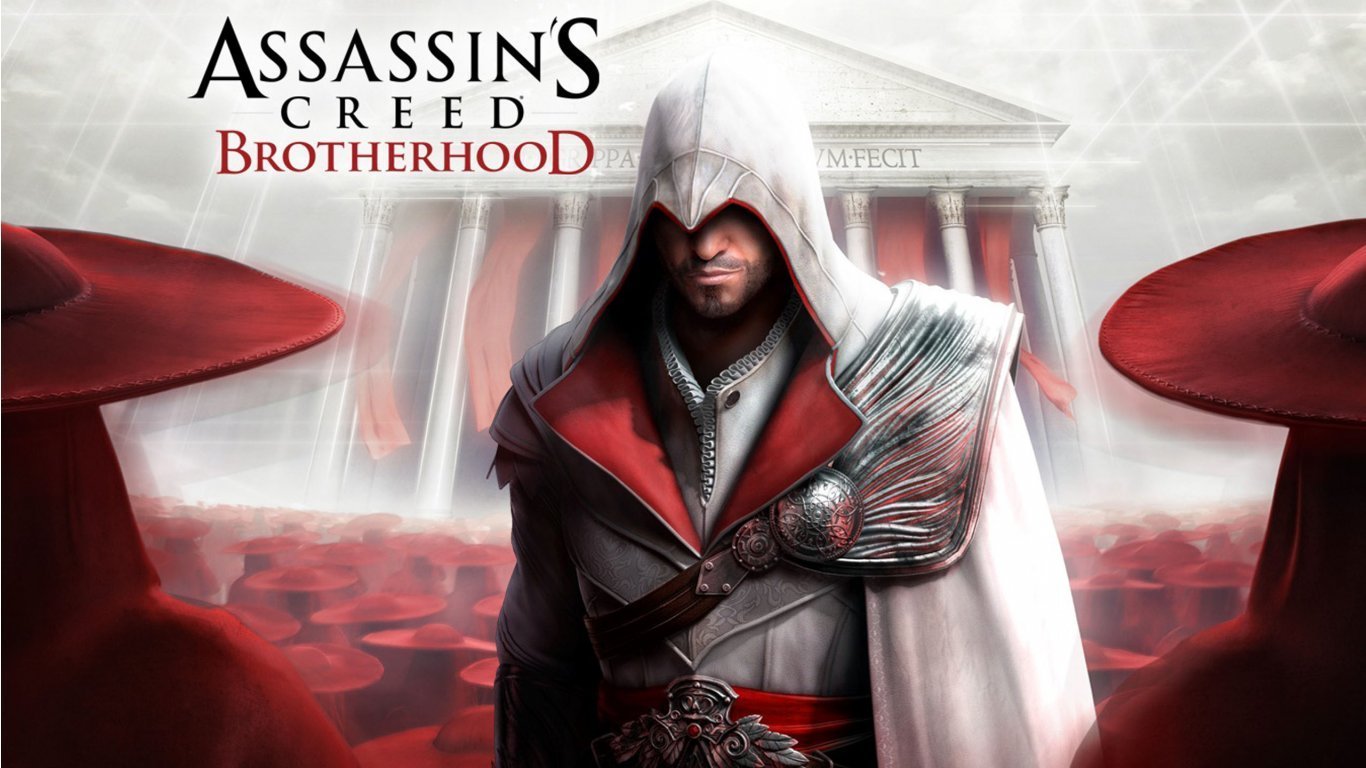 HD Quality Wallpaper | Collection: Video Game, 1366x768 Assassin's Creed: Brotherhood