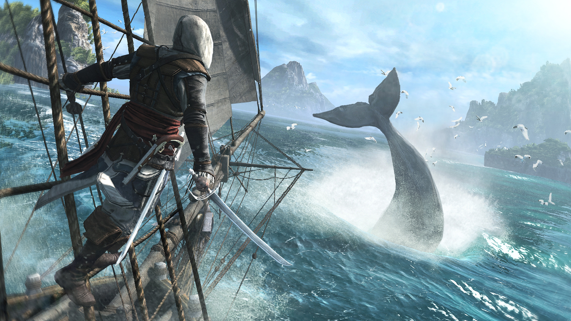 Assassin's Creed IV: Black Flag Backgrounds, Compatible - PC, Mobile, Gadgets| 1920x1080 px