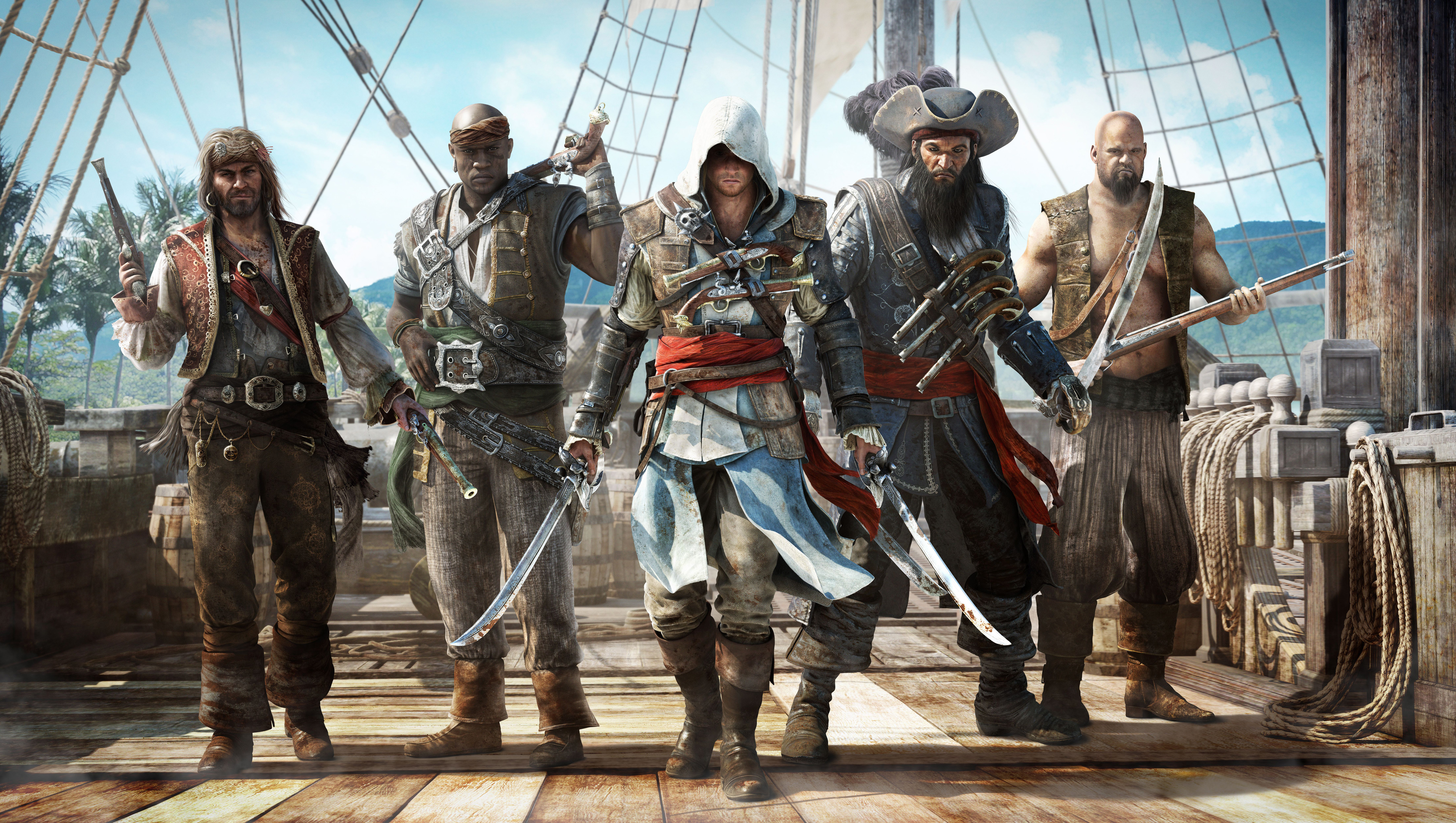Nice wallpapers Assassin's Creed IV: Black Flag 5000x2828px