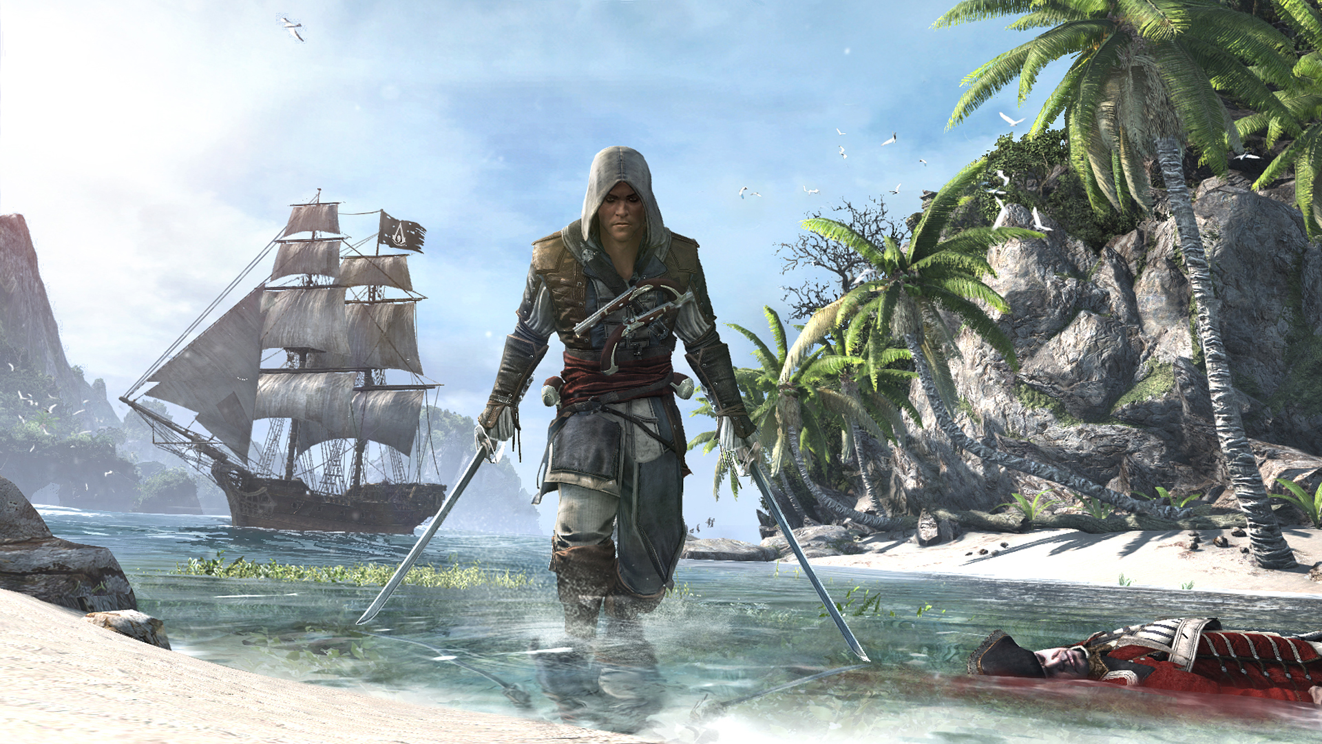 HD Quality Wallpaper | Collection: Video Game, 1920x1080 Assassin's Creed IV: Black Flag