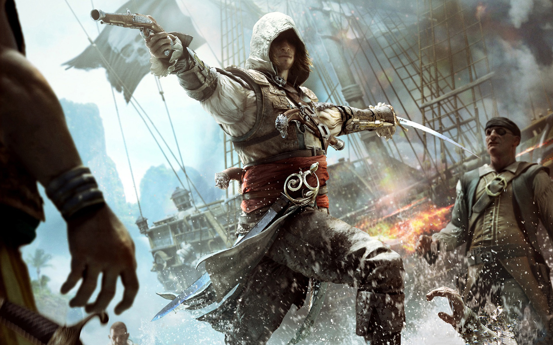 HD Quality Wallpaper | Collection: Video Game, 1920x1200 Assassin's Creed IV: Black Flag