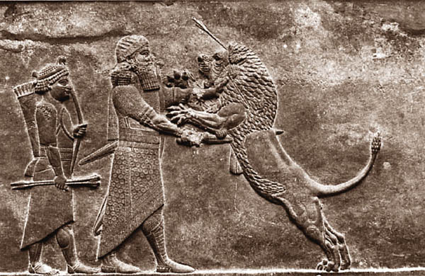 High Resolution Wallpaper | Assyria: Lion Hunts 600x390 px