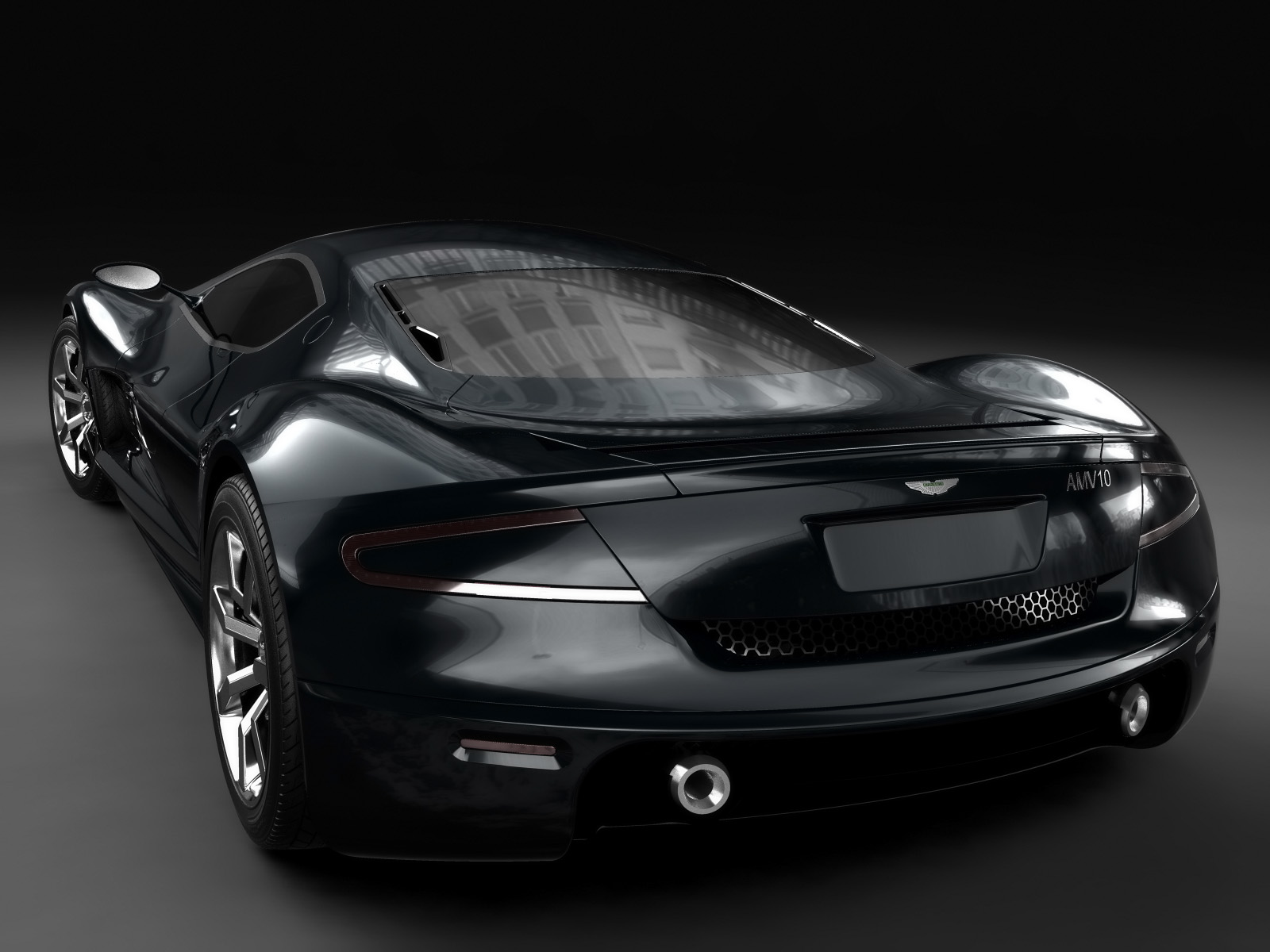 HD Quality Wallpaper | Collection: Vehicles, 1600x1200 Aston Martin AMV10