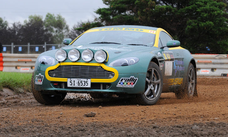Aston Martin V8 Vantage Rally GT #22
