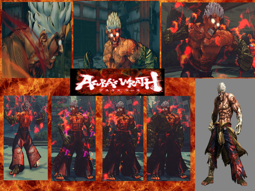 1032x774 > Asura's Wrath Street Fighter Wallpapers