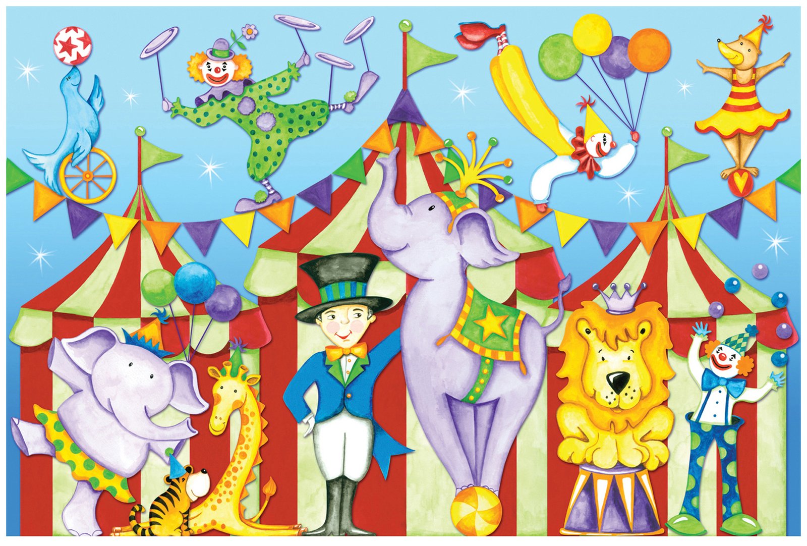 At The Circus Backgrounds on Wallpapers Vista