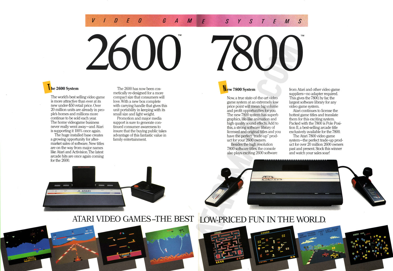 Nice Images Collection: Atari 7800 Desktop Wallpapers