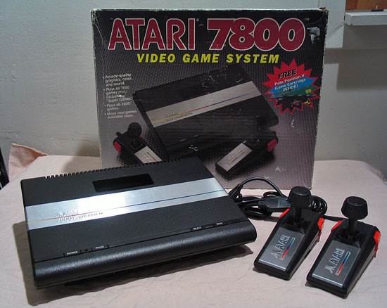 Atari 7800 Pics, Video Game Collection