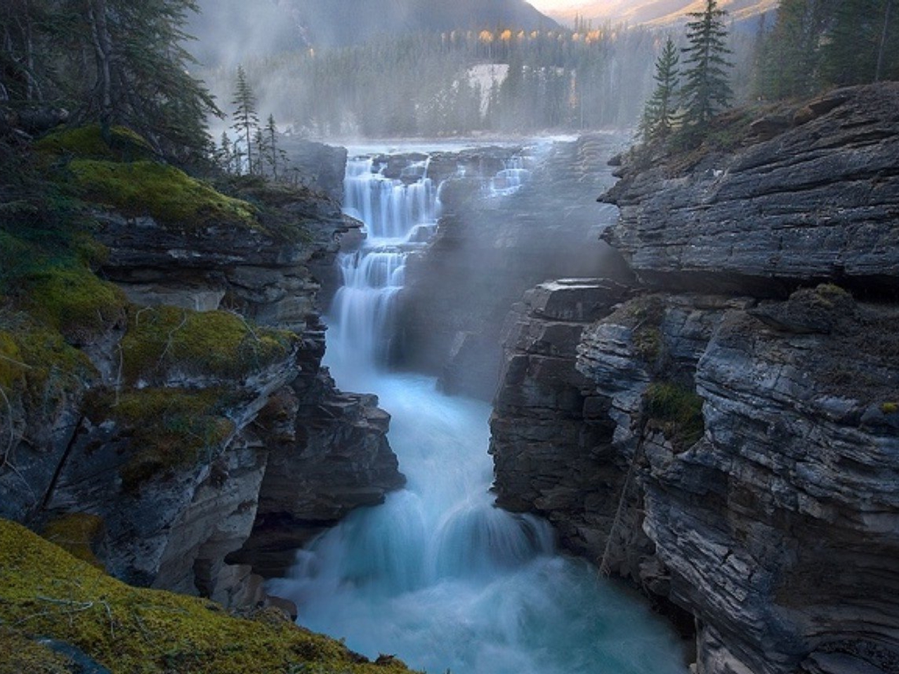 Amazing Athabasca Falls Pictures & Backgrounds