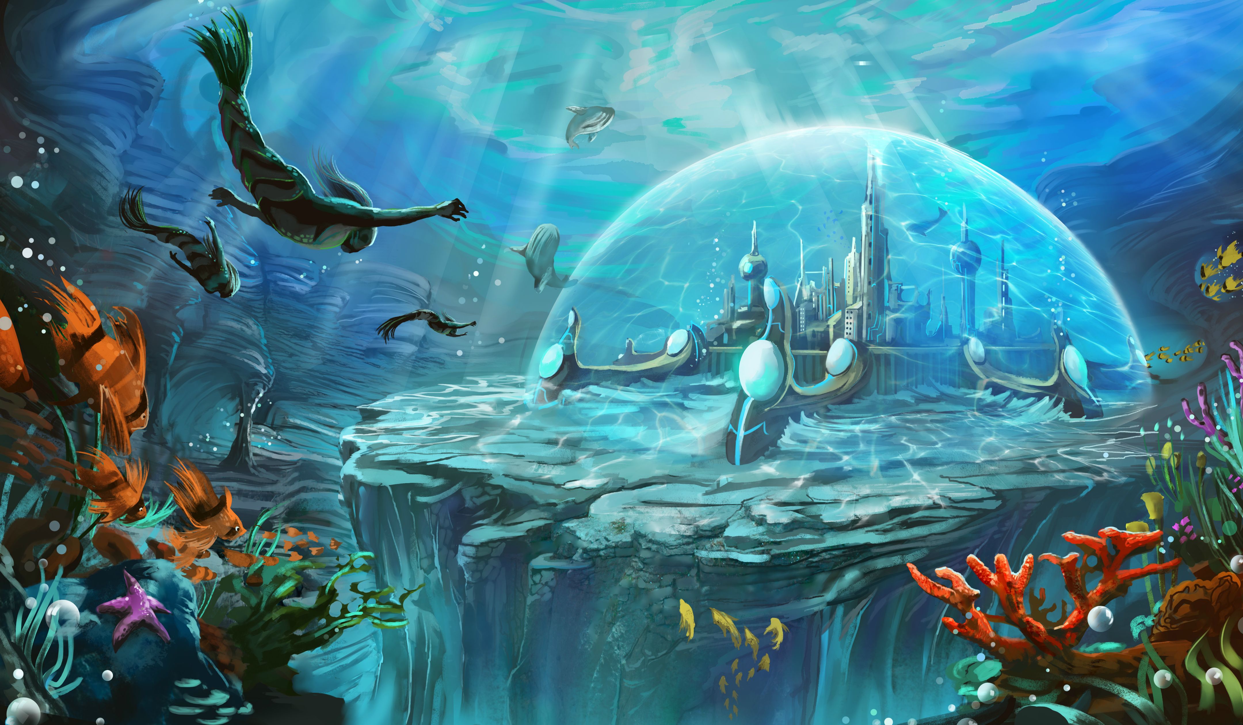 Atlantis Backgrounds on Wallpapers Vista