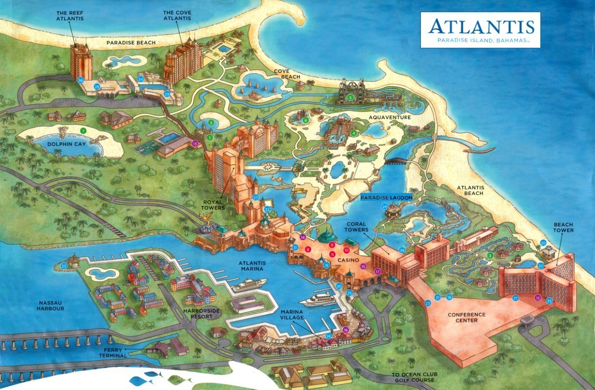 Atlantis Paradise Island Backgrounds on Wallpapers Vista