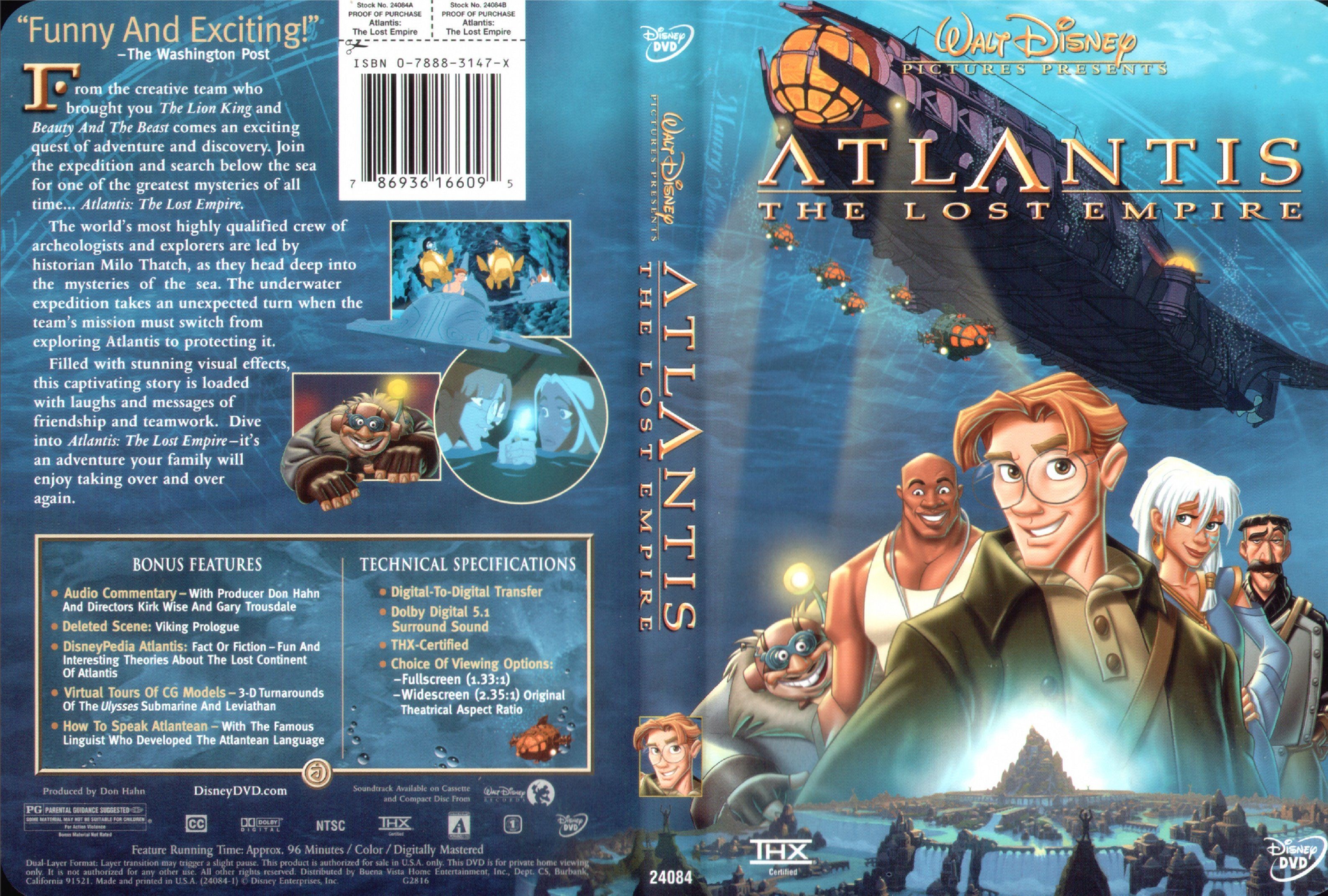 HD Quality Wallpaper | Collection: Movie, 3173x2141 Atlantis: The Lost Empire