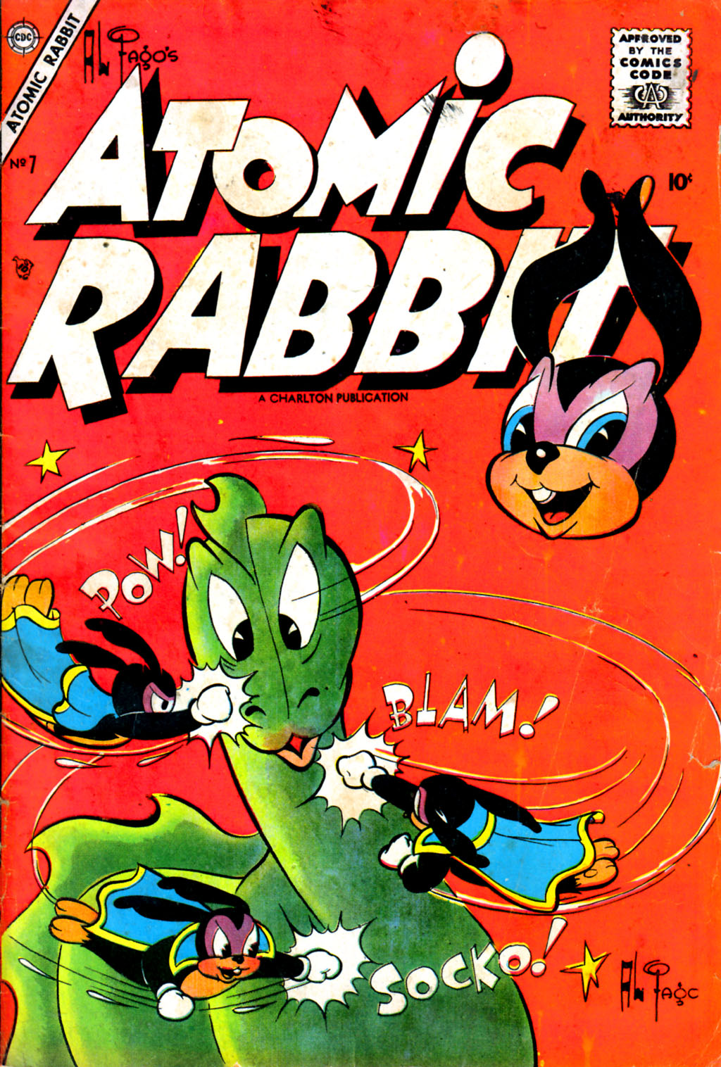 Atomic Rabbit Pics, Comics Collection