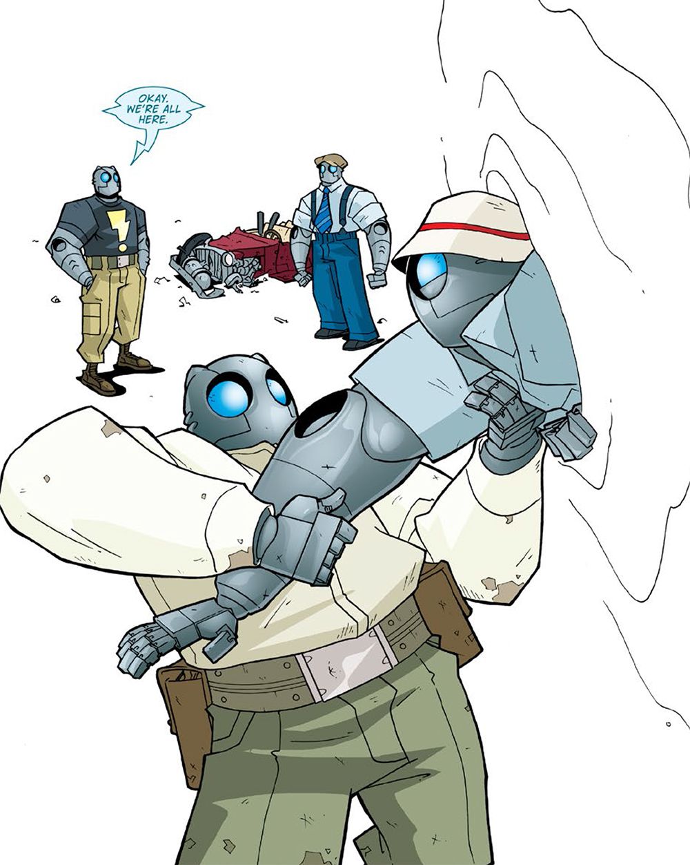 Images of Atomic Robo | 1000x1252