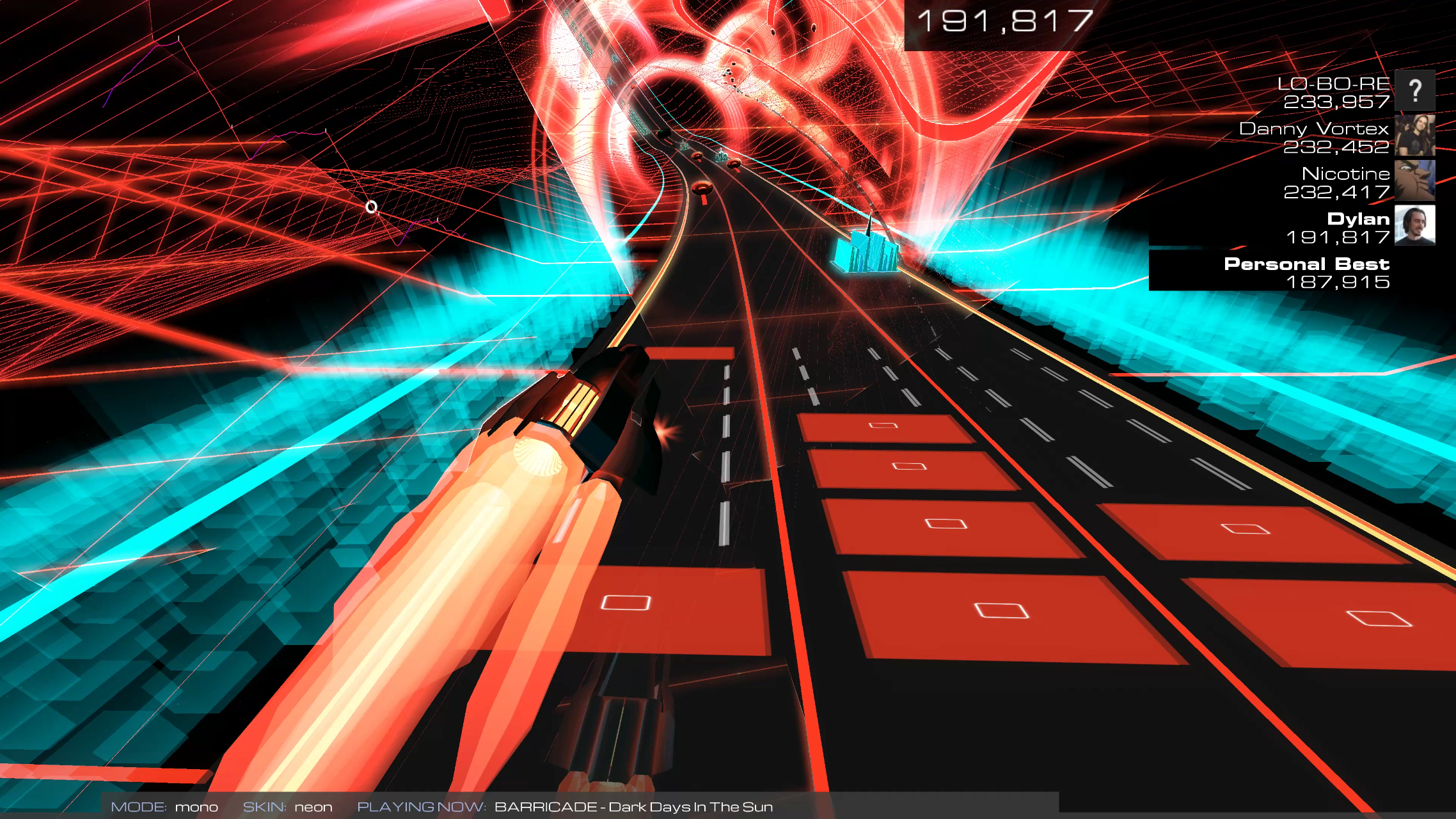 AudioSurf Pics, Video Game Collection